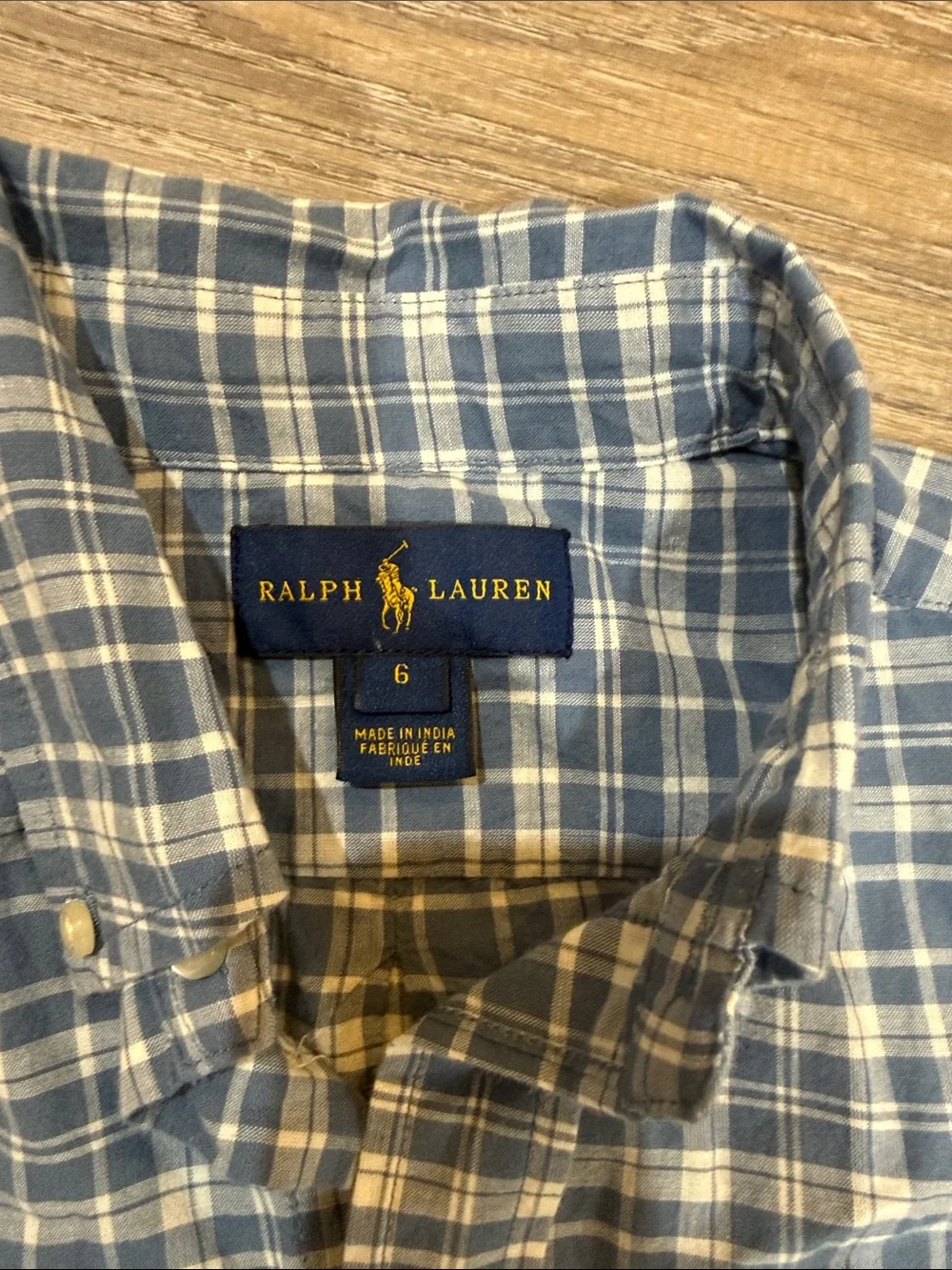 Ralph Lauren boys button down shirt